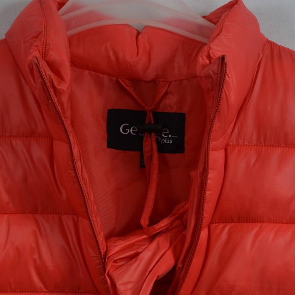 Orange Light Puffer Jacket SZ 2XP NWT - Picture 3 of 6